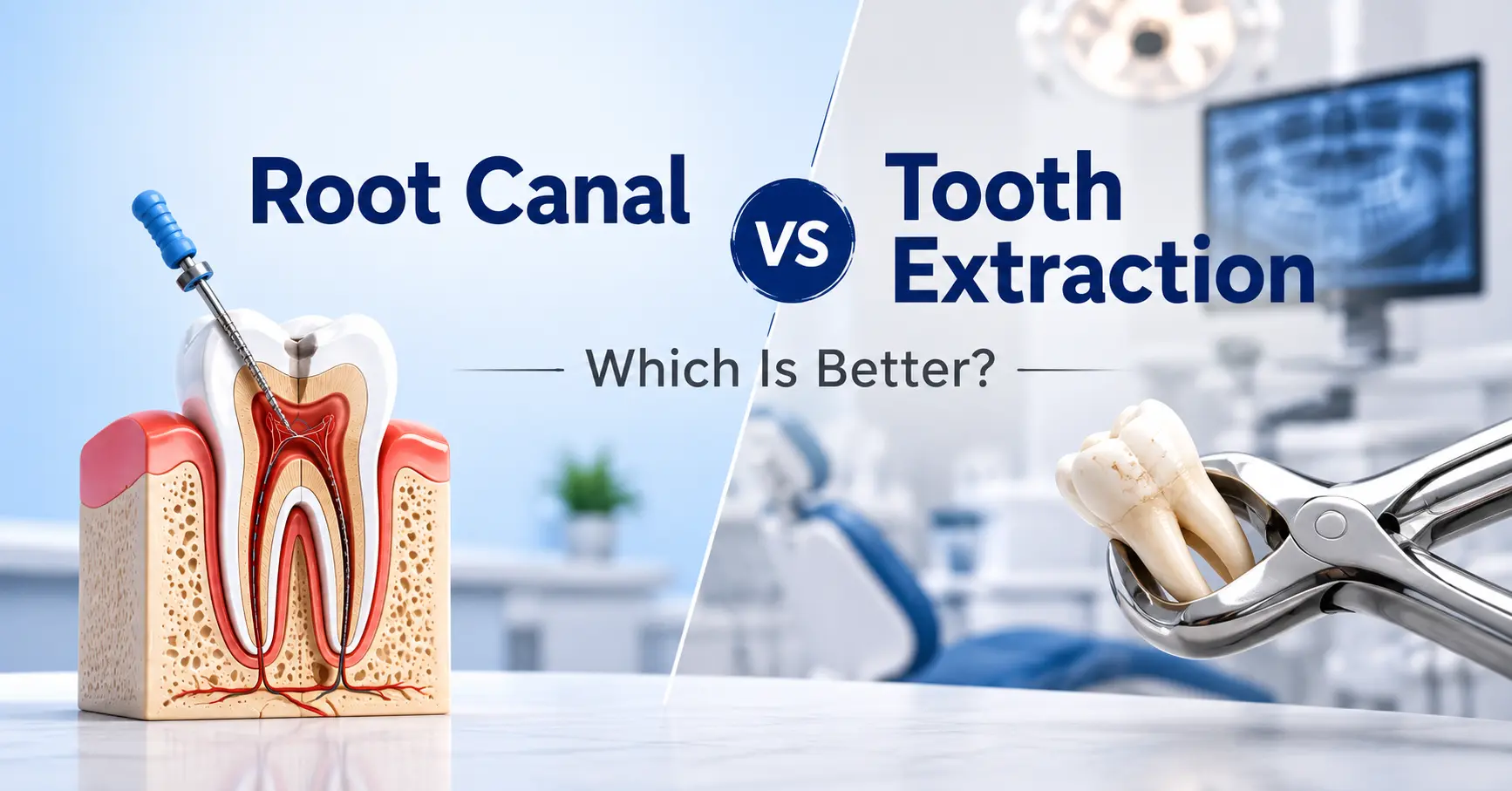 Root Canal vs Tooth Extraction: Which Is Better?